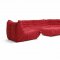 Red Fabric Modern Stylish Modular Sectional Sofa Set