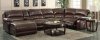 Mackenzie Motion Sectional Sofa 6Pc Chestnut 600357 by Coaster