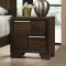 Haley Bedroom Set 5Pc in Brown by Global w/Options