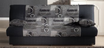 Regata Seam Gray Sofa Bed in Fabric by Istikbal [IKSB-Regata Seam Gray]