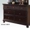 Grayson Bedroom in Dark Walnut by Acme w/Optional Casegoods