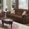 50130 Patricia Sofa in Dark Brown Chenille by Acme w/Options