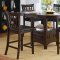 Junipero 2423 Counter Height Dining Table 5Pc Set by Homelegance