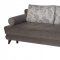 Stella Image Gray Sofa Bed in Fabric by Istikbal w/Options