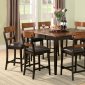 102198 Franklin Counter Height Dining Table by Coaster w/Options