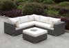 Somani CM-OS2128-12 Outdoor Patio L-Shaped Sectional Sofa Set