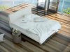 MD331 Chelsea Bed by Modloft in White Bonded Leather w/Options