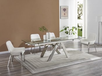 Premier Extension Dining Table by J&M w/Optional Miami Chairs [JMDS-Premier-Miami]