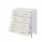 Myles Bedroom Set 4Pc BD02024Q in White by Acme w/Options