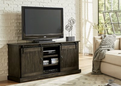 Appalachian Trails TV Stand 701-TV in Rustic Brown by Liberty