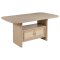 Kailani Counter Ht Table 109388 Beige Oak by Coaster w/Options