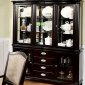 CM3970HB Harrinton Buffet w/Hutch in Dark Walnut