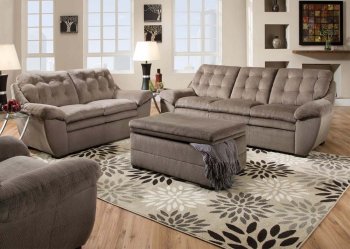 51020 Devyn Sofa in Seal Bonded Leather Match by Acme [AMS-51020 Devyn]