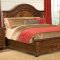 Rich Cherry Elegant Classic Bedroom w/Hand Carving Details