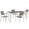 Shore Outdoor Patio Dining 5Pc Set EEI-2481 by Modway