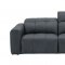 Prescott Power Motion Sofa in Dark Gray Leather by J&M w/Options