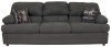 Sage Fabric Modern Sofa & Loveseat Set w/Optional Items