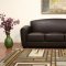 Sally Sofa in Brown Bycast Leather by Wholesale Interiors