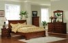 CM7650LDK Venice Bedroom in Dark Oak w/Platform Bed & Options