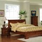 CM7650LDK Venice Bedroom in Dark Oak w/Platform Bed & Options