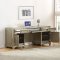 Ritzville Executive Desk 801970 in Metallic Platinum by Coaster