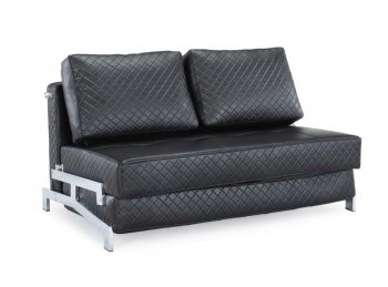 Black or White Bonded Leather Modern Convertible Sofa Bed [LSSB-St.Martin]