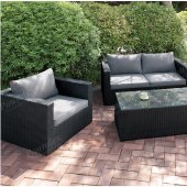 405 Outdoor Patio 4Pc Sofa Set by Poundex w/Options