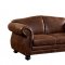 Joni Sofa CM6194 in Brown Leatherette w/Options