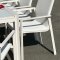 Ritz Outdoor Dining Set 13Pc in White w/Savoy Table by Bellini