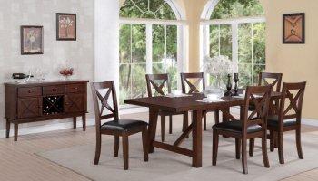 Ravina 5Pc Dining Set w/Optional Chairs & Server [ADDS-Ravina]