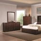 Jessica 200720 Bedroom by Coaster in Light Cappuccino w/Options