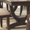 105441 Alyssa Dining Table in Dark Cognac by Coaster w/Options