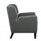 Roweena Sofa & Loveseat 1218DG in Dark Gray Fabric - Homelegance