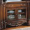 Medium Cherry Finish Traditional Classic 4PC Wall Unit