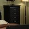 CM7825BK Louis Philippe II Bedroom in Black w/Options