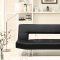 Drake 4805BLK Lounger Sofa Bed by Homelegance in Black