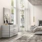 Mia Bedroom in Gray by ESF w/Light & Options