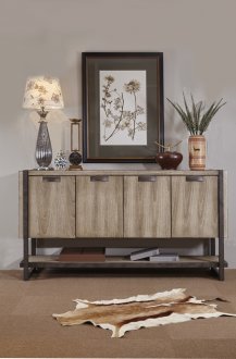 Richmond Buffet in Natural Paulownia by Whiteline