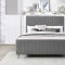 Zara Bed in Grey Velvet by Meridian w/Options