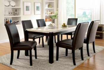 Gladstone I CM3823T 5Pc Dining Room Set in Dark Walnut w/Options [FADS-CM3823T-Gladstone I]