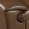 U7870 Sofa in Walnut Bonded Leather by Global w/Options