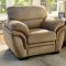 Jaya Sofa CM6503LB in Light Brown Microfiber Fabric w/Options