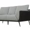 U848 Sofa & 2 Chairs Set in Fabric & PU by Global w/Options