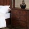 Bistro Brown Finish Traditional Bed w/Optional Case Goods