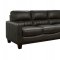 Chevy Sofa & Loveseat Set MNY2648 in Black w/Options