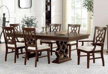 Rita Dining Room Set 7Pc in Espresso [ADDS-Rita]