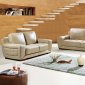 2520 Sofa in Leather by ESF w/Optional Loveseat & Chair