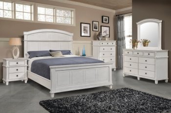 Carolina 5Pc Bedroom Set 222871 in Antique White by Coaster [CRBS-222871-Carolina]