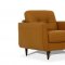 Radwan Chair 54957 in Camel Leather by Mi Piace