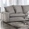 Acmar Sofa SM9104 in Gray Linen-Like Fabric w/Options